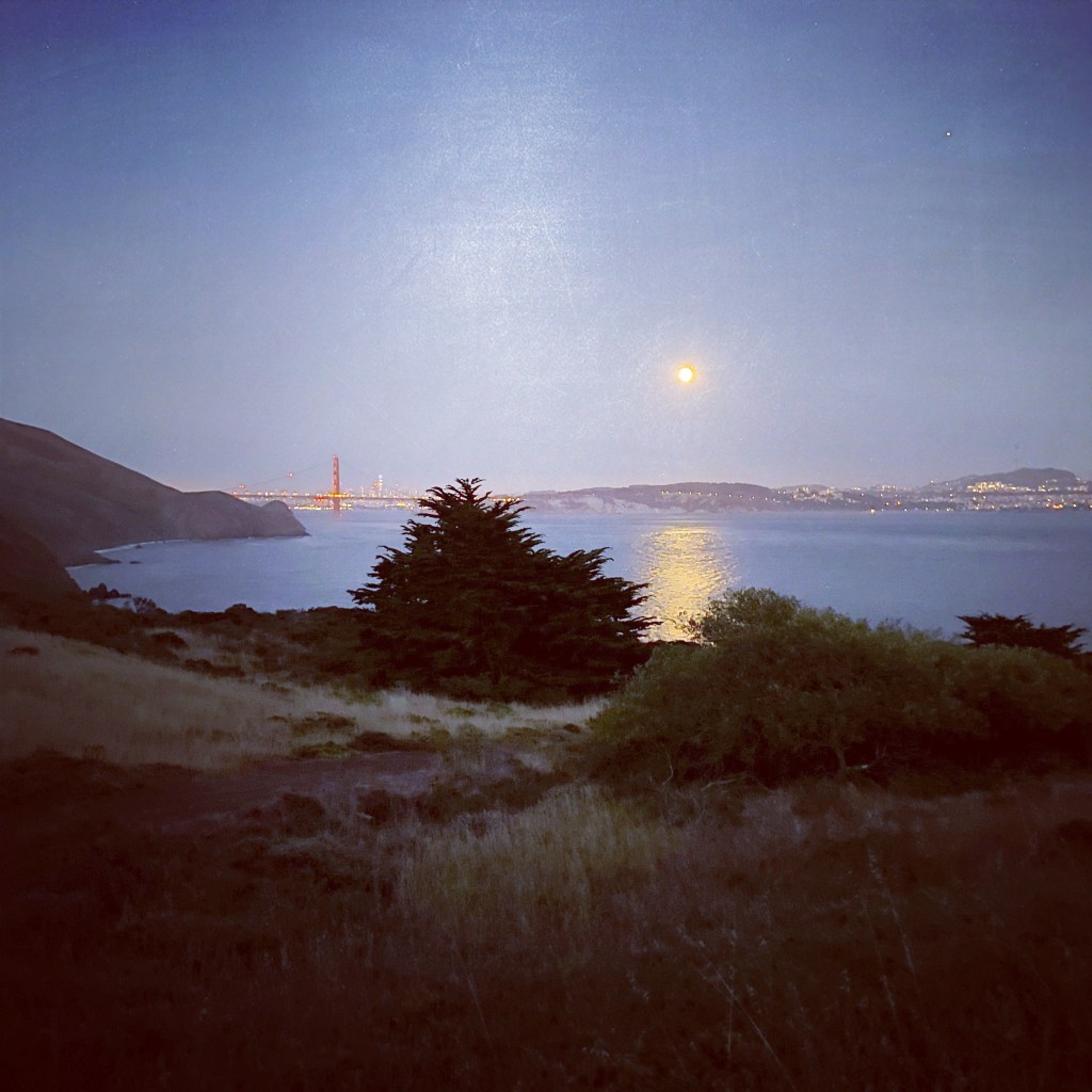Full Moon Over San&nbsp;Francisco
